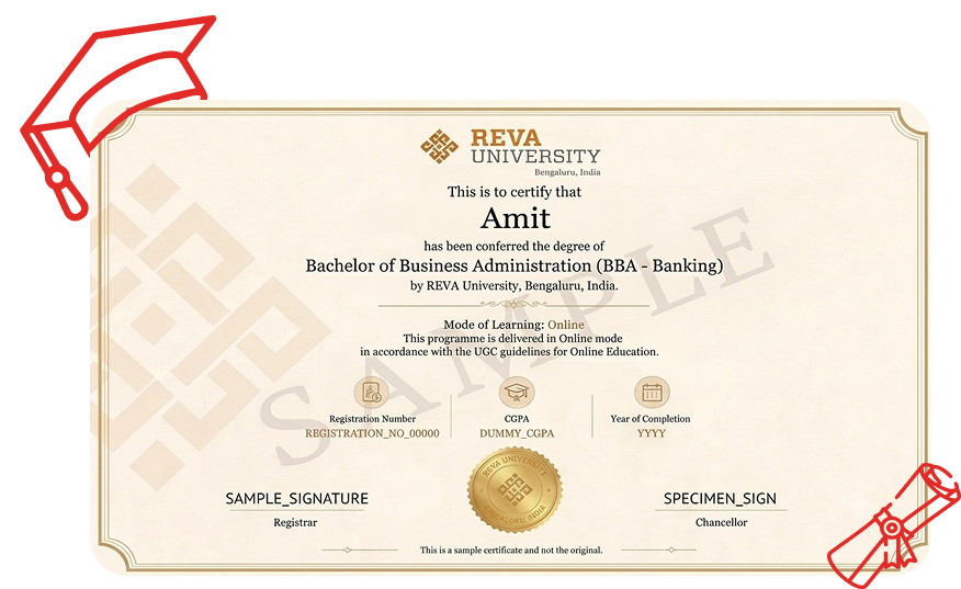 Banking Degree Certificate